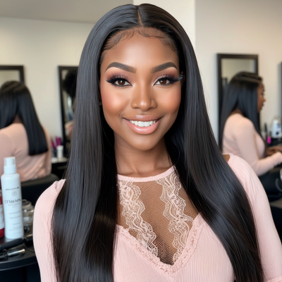 3 straight bundles with 5x5 closure (18 inch and 20 inch)